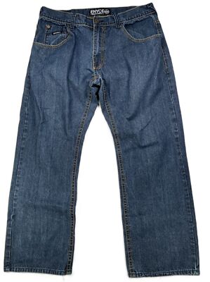 Vintage Enyce Sean Combs Men's Straight Leg Jeans Y2K Hip Hop P Diddy Blue Sz 38
