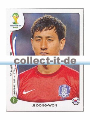 Panini WM Worldcup 2014 - Sticker 636 - Ji Dong-Won