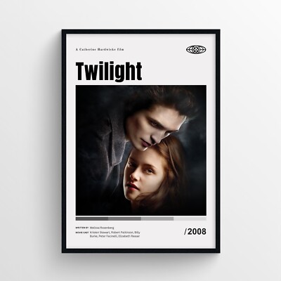 Twilight Movie Poster Print, Wall Art - Unframed