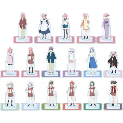 Acrylic Stand Panel All 17 Types Set Tonikaku Kawaii Trading Mini Figure