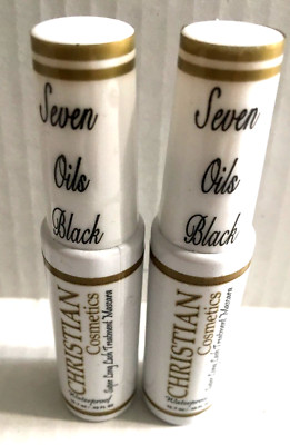 CHRISTIAN COSMETICS SEVEN OILS MASCARA (BUNDLE OF #2) FREE SHIPPING