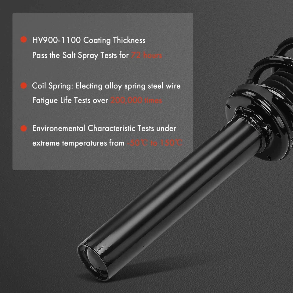 2x Front Complete Strut & Coil Spring Assembly for BMW X5 2014 2015 2016-2018 X6 - Image 4 of 4