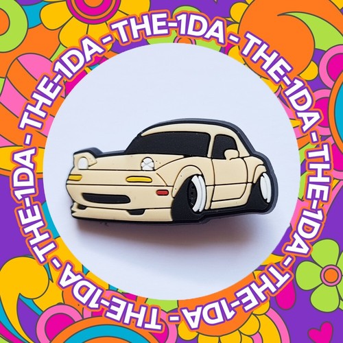 JDM Car Drift Charms For Crocs / Shoes PVC MX5 MX5 3D