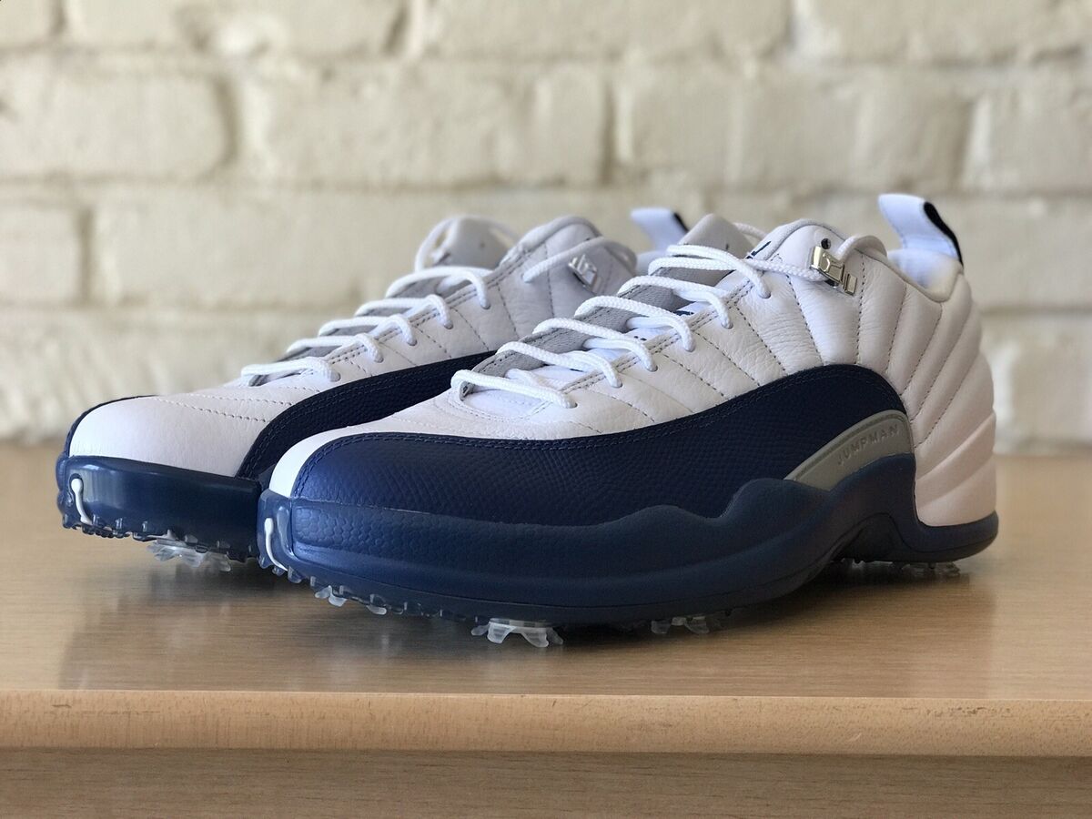 Nike Air Jordan XII 12 Retro Low French Blue Golf Mens Sz 12 Nike Air Jordan XII 12 Retro Low French Blue Golf Mens Sz 12