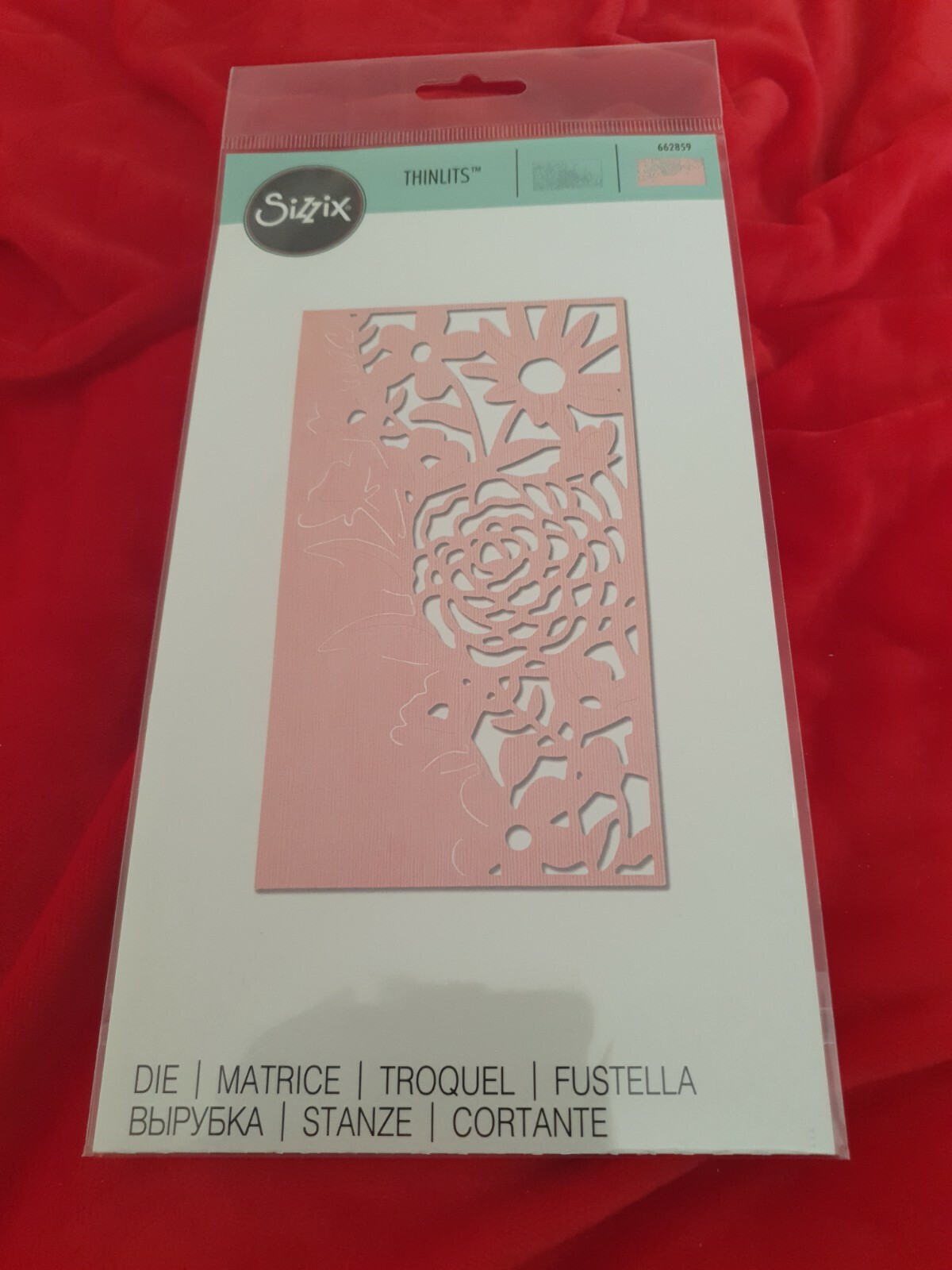 Sizzix Thinlits Die - 662859 Secret Garden
