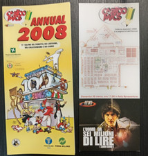 Cartoomics 2008 + Cartoncino Parodia DYLAN DOG Martin Mystere Tex Diabolik Julia