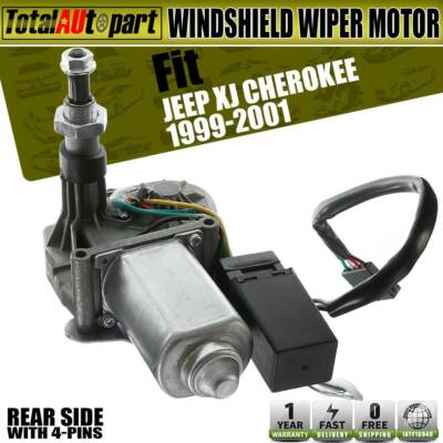 #ad #ad Windshield Wiper Motor w o Washer Pump for Jeep XJ Cherokee 1997 2001 55154944AB $56.99
