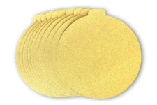 Starcke Premium 5 Inch Gold PSA Adhesive Sticky Back Tabbed Sanding Discs