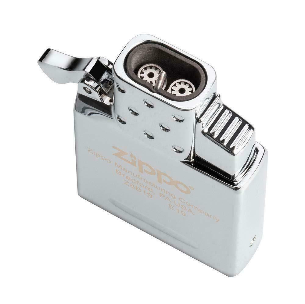 2 Pack) ZIPPO Butane Double Torch Insert W/ Push-button