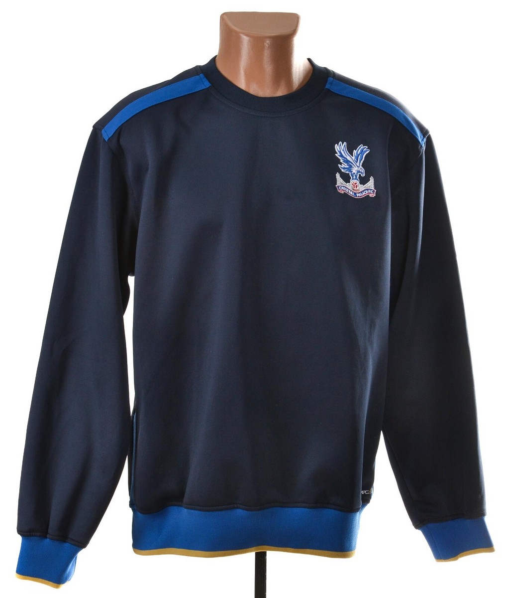 CRYSTAL PALACE 2013/2014 FOOTBALL SWEAT TOP AVEC SIZE M