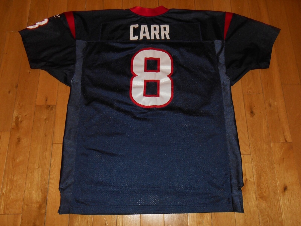2003 Reebok On Field David Carr HOUSTON TEXANS Mens Authentic NFL