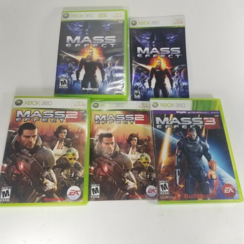 Mass Effect 1, 2 & 3 (Microsoft Xbox 360) Mass Effect Trilogy