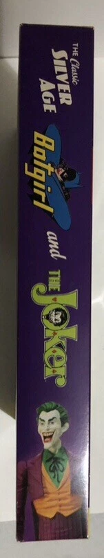 Juego de figuras de acción DC Direct The Classic Silver Age Batgirl & The Joker Foto 3 de 4