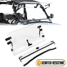 Flip Front Windshield For 08-14 Polaris RZR 8...