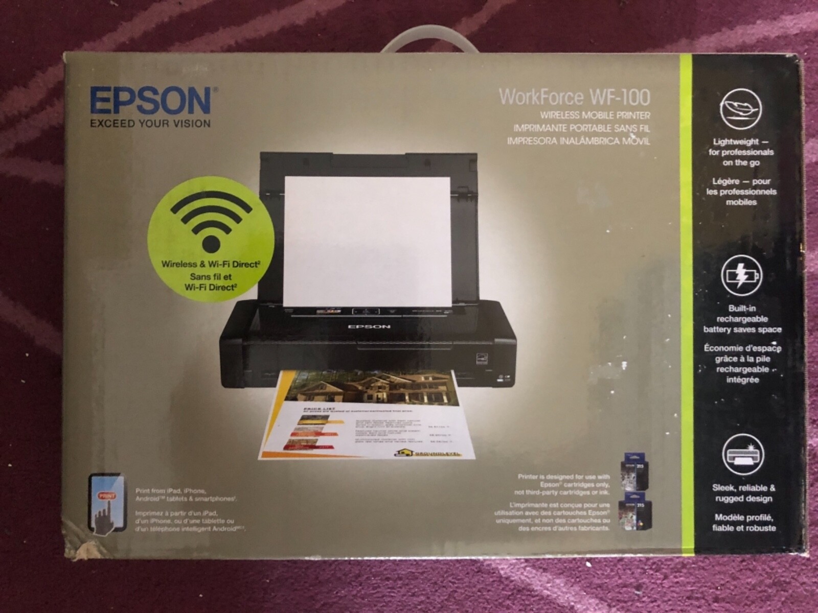 epson workforce airprint