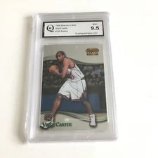 1998 Bowmans Best Vince Carter Rookie #105 QGS 9.5 Mint+