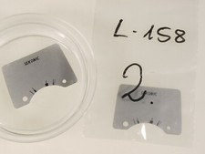 PRL SEKONIC AUTO-LUMI L 158 L-158 FLASH EXPOSURE METER LIGHT METER PLATE PLATE