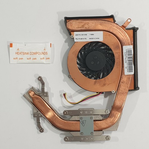 Lenovo ThinkPad SL510 Kühler Lüfter Wärmeleitpaste Fan Cooler Heatsink 60Y4179