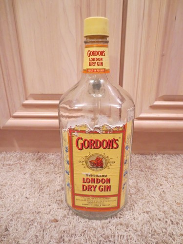 Vintage Gordon's London Dry Gin 4x 1L Flaschen ungeöffnet (Neu (gemäss
