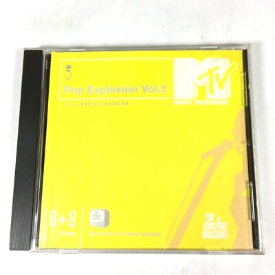 MTV POP EXPLOSION - VOL 2 - CD & GRAPHICS KARAOKE 