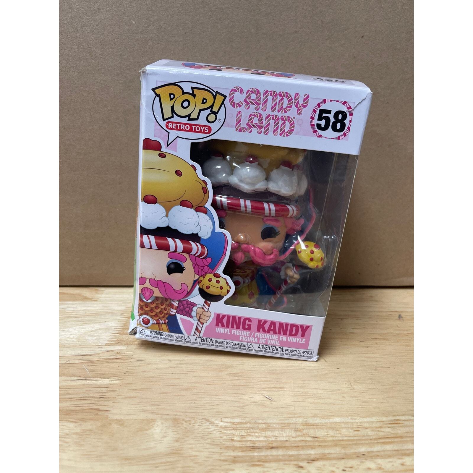 En Oferta Funko Pop Retro Toys: Candyland - King Kandy, Multicolor, Standard Standard