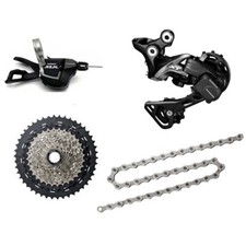 Nuevo grupo Shimano SLX M7000 1x11 velocidades MTB CS-M7000 46T RD-M8000 4 piezas