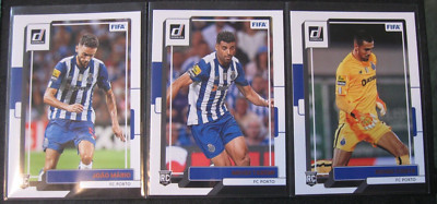 FC PORTO 3-CARD ROOKIE LOT 2022-23 Donruss JOAO MARIO/MEHDI TAREMI/DIOGO COSTA