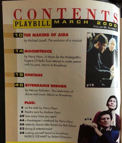 Broadway, Off Broadway & Try-Out Playbill - Picture 576 of 728