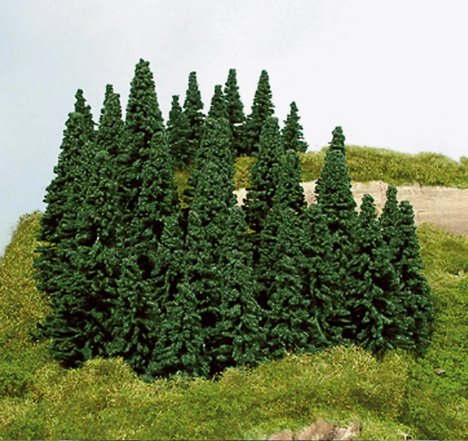 HEKI 2190 Confezione di 100 pini assortiti (altezza cm. 5-14)