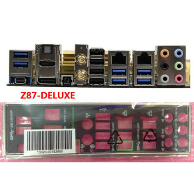 For ASUS Z87-DELUXE IO I/O Shield Back Plate | eBay