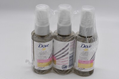 Dove Beauty Go Active Hair Perfume - 1.7oz Lot Set Of 3 Spray New