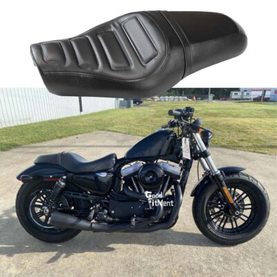 Motorcycle Driver Passenger Two Up Seat For Harley Forty Eight XL1200X 2010-2019