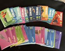 Panini Fortnite 2019 Trading Cards Lot of 108  (+ 52 cards w damage) Duplicates