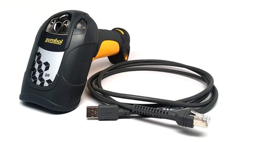 Symbol DS3508-ER20005R Rugged Long Range Wired 2D/1D Barcode Scanner USB Kit - Picture 3 of 7