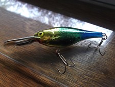 Custom Painted Rapala Suspending Rattlin Shad Rap,SRRS-7,Cheap Glass