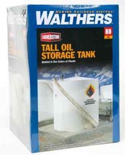 TALL FUEL STORAGE TANK with BERM FUEL / GAS TANK FARM HO Scale KIT 933-3168 NEW