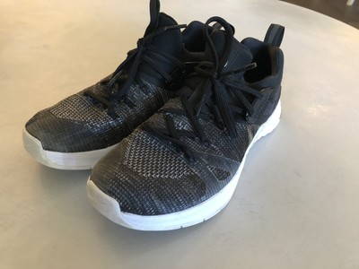 Nike Metcon Flyknit 3 Size 8 Womens White Black Training Shoes EUC | eBay