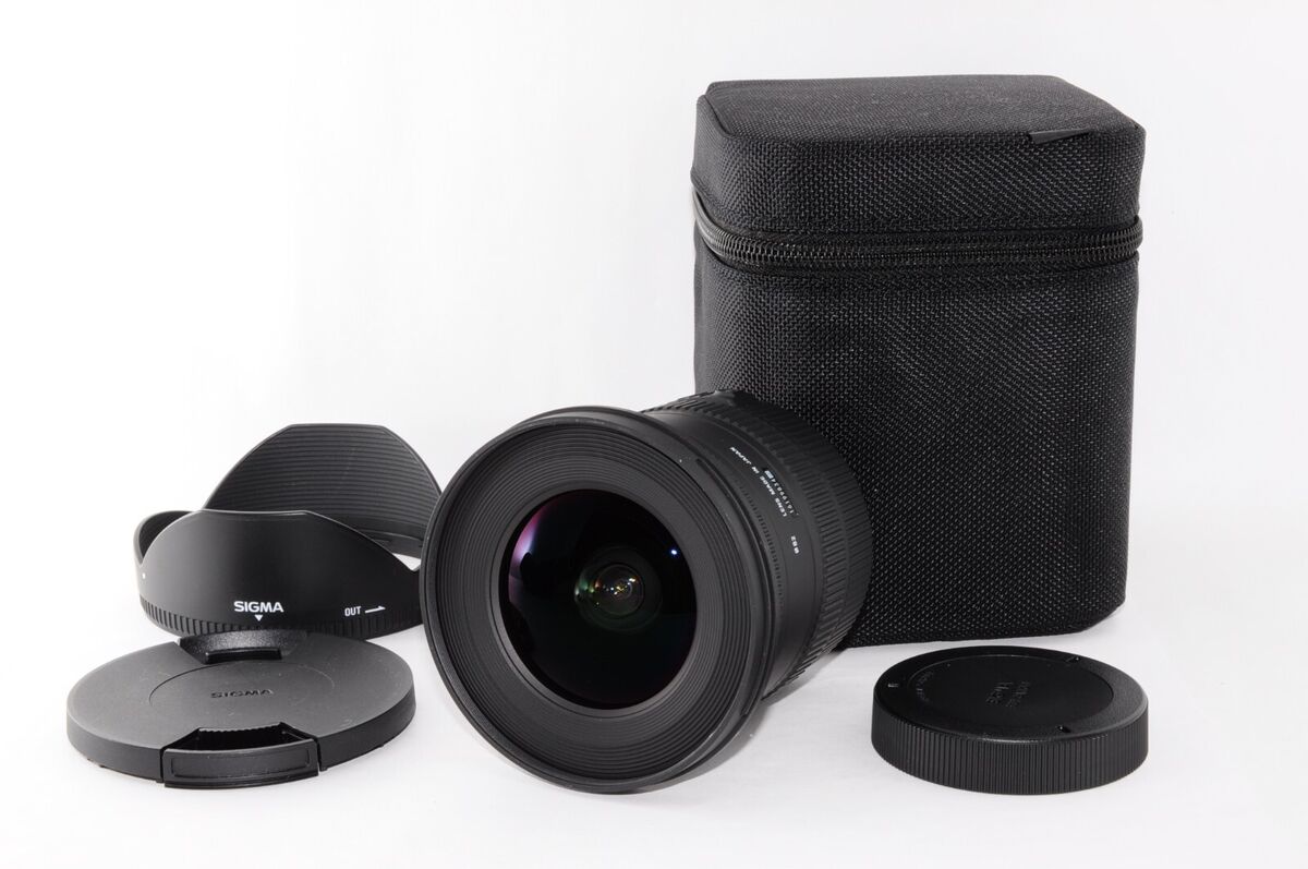 SIGMA EX DC HSM 10-20mm f3.5 Camera Lens For Canon AF Mount SIGMA EX DC HSM 10-20mm f3.5 Camera Lens For Canon AF Mount