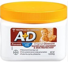 A D Original Ointment 1 Pound Diaper Rash Skin Protectant with Vitamins A D