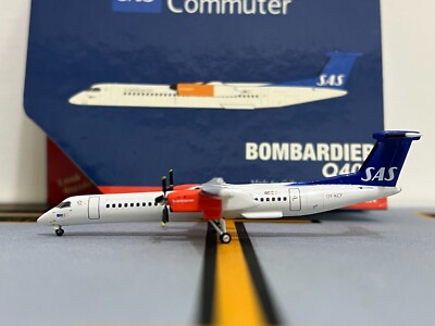Gemini Jets 1:400 SAS Scandinavian Bombardier DHC-8-400 Dash 8