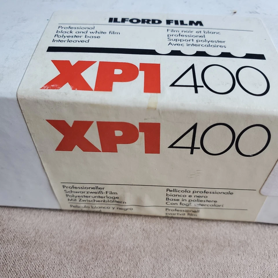 Ilford XP1 4"X5" Unopened box EXPIRED  12/91 Rawstock ORIG OWNER No Sheet Coun - Image 3 of 4