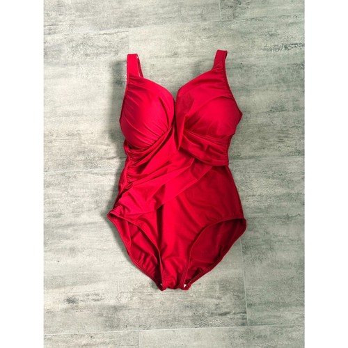 Miraclesuit DD-Cup Revele One Piece Grenadine Swimsuit Size 18DD - Picture 5 of 11