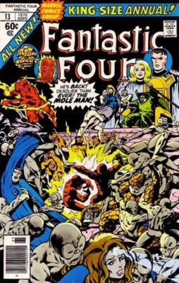 Fantastic Four (1961) ANNUAL #  13 (6.5-FN+) Moleman 1978