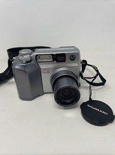 Olympus CAMEDIA C-4000 Zoom 4.0MP Digital Camera - Silver Color Tested VTG