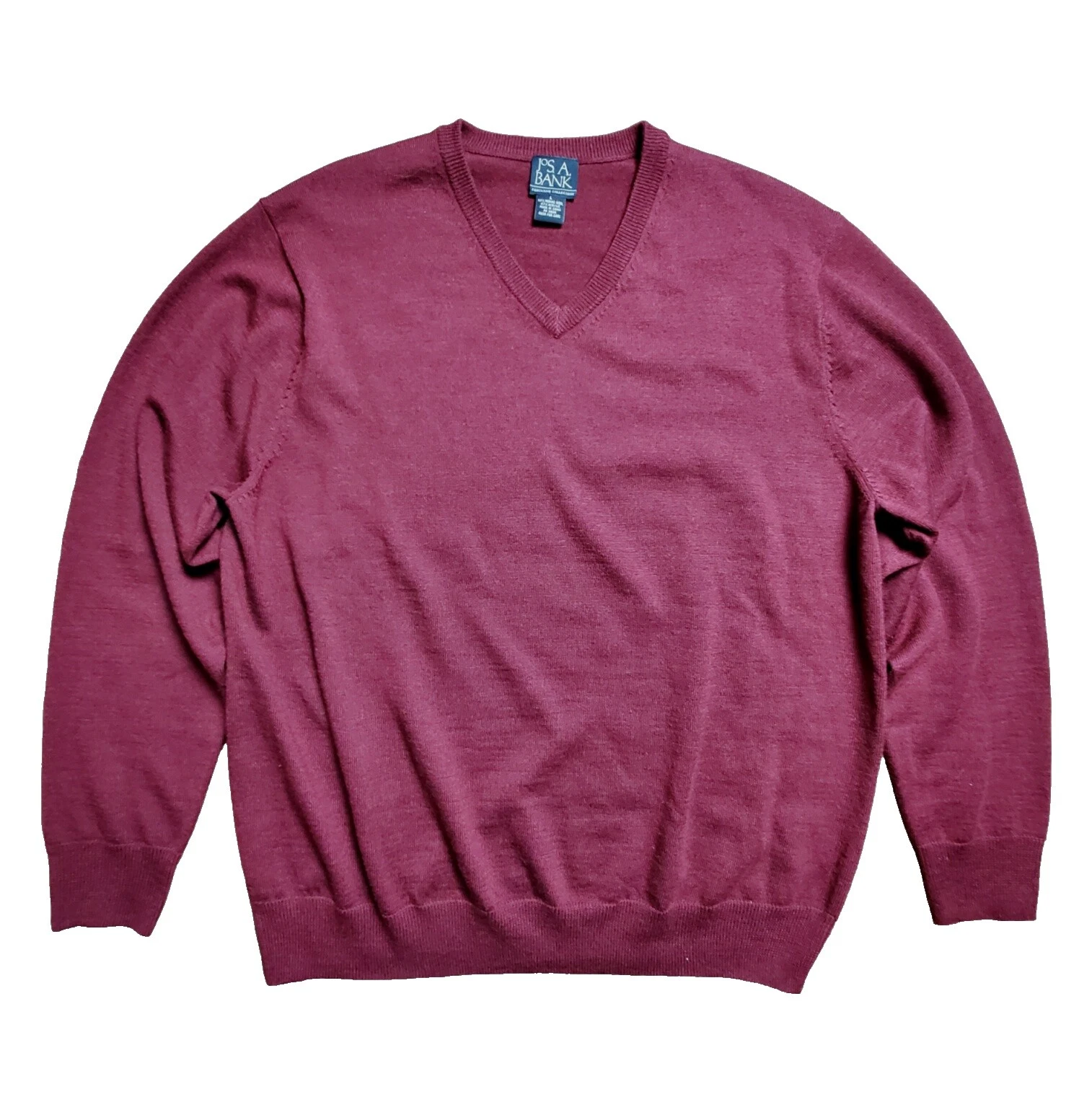 Jos。 A。 Bank L 码丙烯酸标准码毛衣男