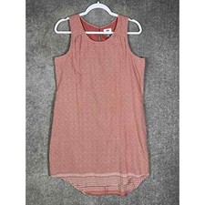 Old Navy Dress Womens Size M Pale Red Sleeveless Scoop Neck Lined Lightweight