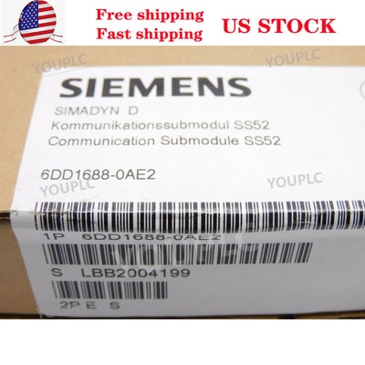 New Siemens 6DD1 688-0AE2 6DD1688-0AE2 SIMADYN D COMMUNICATION SUBMODULE SS52