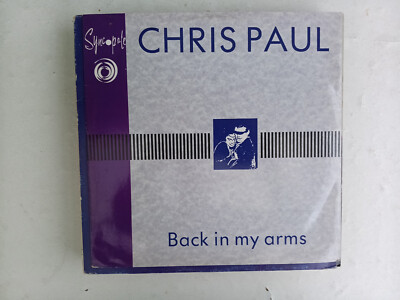Schallplatte Vinyl, Chris Paul, Back in my Arms