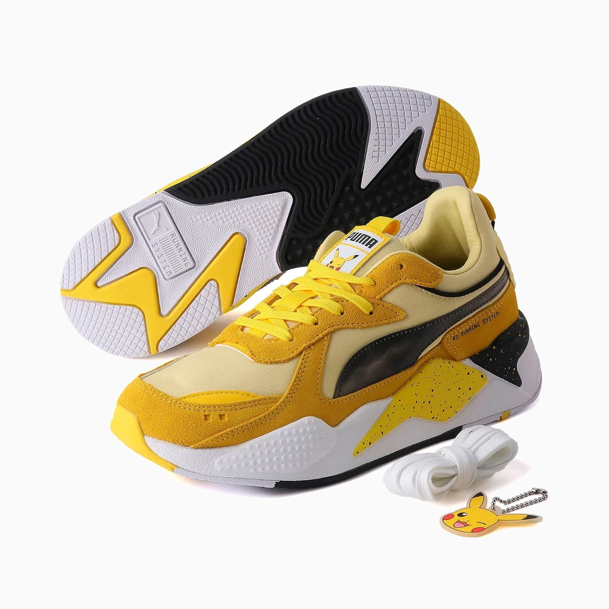 PUMA × Pokémon: Pikachu RS-X Yellow Sneakers - Adult
