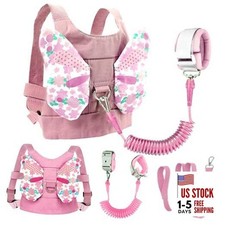 Anti Lost Toddler Harness - Butterfly Baby Leash Pink Butterfly Pink butterfly